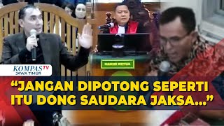 Full Perdebatan Sengit saat JPU Cecar Ahli Hukum Acara Pidana Azmi Syahputra [upl. by Drofiar]