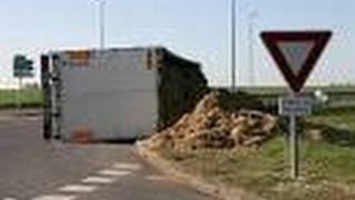 New crash truck compilation 3  Compilation daccident de camion 3 [upl. by Adlig]