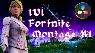 Fortnite Montage Made With DaVinci Resolve 18 [upl. by Aicilanna]