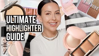 I Bought EVERY Highlighter in Sephora amp TESTED Them Back to Back [upl. by Maffei]