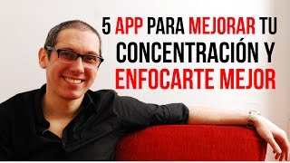 5 app para mejorar tu concentración y enfocarte mejor [upl. by Acisej]