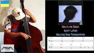 No67 Walking Bass Transcription  Waltz For Debby  Scott LaFaro [upl. by Phaidra]