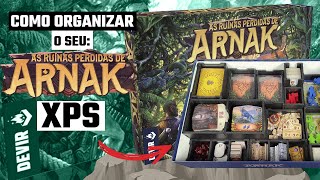 Organizador SOFT INSERT XPS para As Ruínas Perdidas de Arnak Modelo 2 [upl. by Garek334]