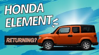 Honda Element History amp Future [upl. by Anaidiriv]