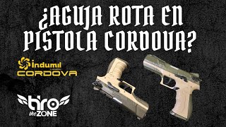 Diagnóstico un año con pistolas Cordova INDUMIL ¿Aguja rota [upl. by Collum]