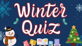 Do You Love The Winter Try The Winter Quiz Challenge  45 Questions wintertimequiz quiz trivia [upl. by Steep926]