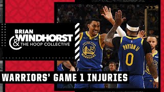 How injuries to Gary Payton II amp Otto Porter Jr will impact the Warriors Game 1  Hoop Collective [upl. by Netsirk463]