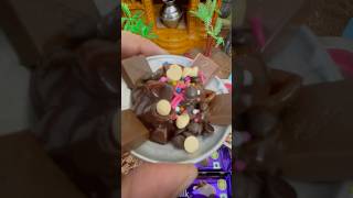 Trending Chocolate Macaroni  Miniature Chocolate Macaroni ytshort food miniaturefoodies ytviral [upl. by Adnolehs497]