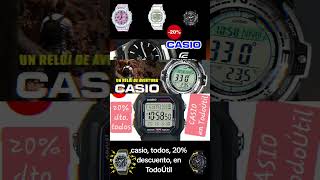 Casio todos los relojes con el 20 descuentoBLACK FRIDAY En Todoútil hay móviles de todo tipo2 [upl. by Kati]