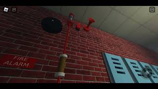 1950s Autocall Fire Alarm system Testing Roblox [upl. by Socher912]