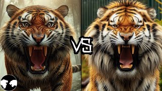 BENGAL TIGER vs CASPIAN TIGER  Which is more stronger [upl. by Stephanus127]