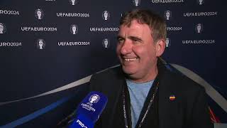 Gheorghe Hagi după România  Olanda 30 [upl. by Frydman]