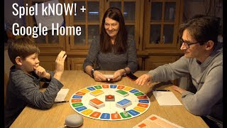 Spiel mit Google Home  kNOW von Ravensburger  Smartes Game  Fazit und Let´s Play [upl. by Nataline]