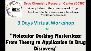 Molecular Docking Masterclass Lecture1 [upl. by Teage]