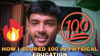 How I Scored 100100 in PHYSICAL EDUCATION Genuine Tips 2024 Boards boardsexam2024 class12 [upl. by Jer624]