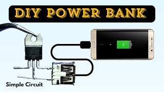 DIY Power Bank Circuit Charge Your Phone Anywhere [upl. by Ful]