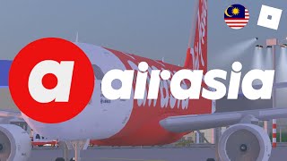 Kuantan Airport  AirAsia Roblox Malaysia  Cinematic [upl. by Aubine322]