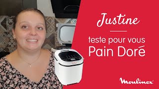 MOULINEX l Test et avis sur Pain Doré  une machine à pain qui fait tout le travail à votre place [upl. by Adnilem]