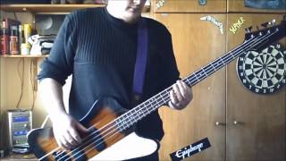 Mastodon  Crystal Skull Bass Cover [upl. by Hook640]