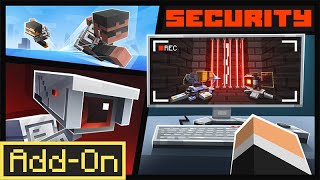 Security Expansion AddOn  Minecraft Marketplace Addon  Showcase [upl. by Adil]