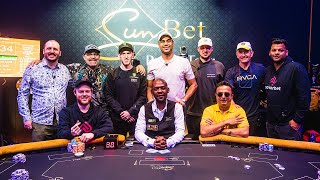 SunBet Poker Tour GrandWest  Main Event Day 3 Final Table  Part 1  Cape Town 03122023 [upl. by Annhej]