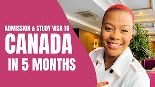 How A Vantage Migration Student Secured Admission And Study Visa To Canada In 5 Months [upl. by Atoiyanap]