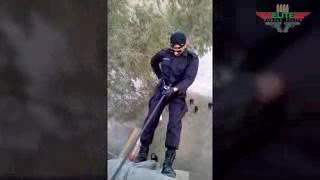 Elite Police Force Punjab Police Rappelling Training Session At EPTS Bedian Road Lahore [upl. by Latsyrhk]