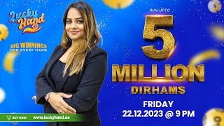 Lucky Hand Fridays Millionaire Draw No 3  22nd December 2023 luckyhand [upl. by Cumine861]