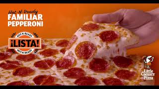 EN LITTLE CAESARS PIZZA 🍕 FAMILIAR DE PEPPERONI LISTA 🔥 [upl. by Mariko]