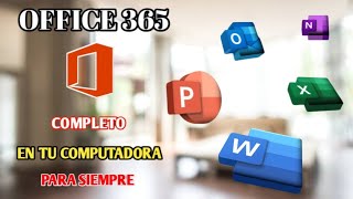 ✅Como tener OFFICE 365 GRATIS COMPLETO para SIEMPRE Word Excel PowerPoint Legal [upl. by Rolf39]