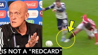 PIERLUIGI COLLINA SAYS BRUNO FERNANDES RED CARD WAS A MISTAKE PGMOL APOLOGISES AFTER 03 DEFEAT [upl. by Jasik306]