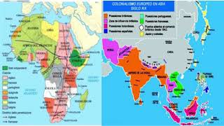 IMPERIALISMO E COLONIALISMO riassunto  mappa mentale [upl. by Volding58]