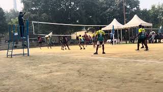 Zone 21 vs zone 20 volleyball interzone pt3 [upl. by Onoitna]