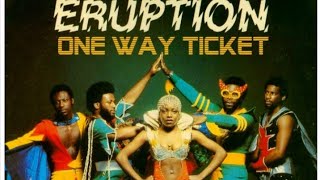 Eruption  One way ticket Lyricsvideo [upl. by Emmi127]