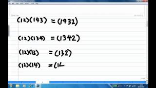 Cosets of subgroup in symmetric group [upl. by Attesor]