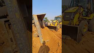 Tractor trolley palat gayi automobile jcbmachine jcbvideo farming excavator jcbstunt [upl. by Asor440]