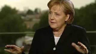 Interview mit Bundeskanzlerin Angela Merkel [upl. by Eilrak]