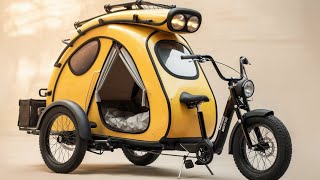 Unbelievable The 2025 Tricycle Camper Your Mobile Home on Three Wheels [upl. by Walrath]