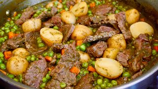 SECO DE CARNE DE RES Van a amar esta receta tanto como yo Saludable y nutritiva 😍 [upl. by Oleta]