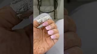 nail extension removal techinique nails nailpolis nailart manicure beauty shortsfeed [upl. by Amrita]