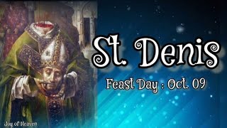 ST DENIS AND COMPANIONS Story  Feast Day  Oct 09 [upl. by Lettie]