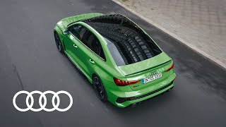 The Audi RS 3 Sedan  Thrilling performance [upl. by Nerti]