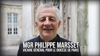 Mgr Philippe Marsset nouveau vicaire général pour le diocèse de Paris [upl. by Esserac]