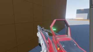 Unreal 4 Weapon Holographic Sight [upl. by Becht]