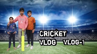 CRICKET VLOG 🏏  VLOG1 ❤️  NIkkuVlogz Albadivlogs  Aayush vlogz [upl. by Narut]