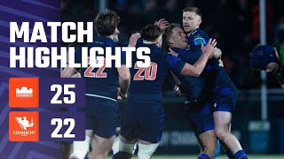 🎥 Match Highlights  Round 4 Edinburgh Rugby v Connacht [upl. by Nelubez928]