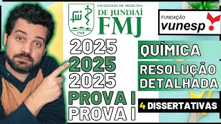 📝FMJ 2025 – QUÍMICA – Dissertativas – Resolução Detalhada [upl. by Benjamen]