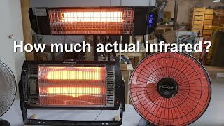 Infrared heater efficiency  how much is radiated infrared [upl. by Hatti]