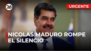 🚨 EN DIRECTO  VENEZUELA  NICOLÁS MADURO HABLA TRAS LOS RESULTADOS DE LAS ELECCIONES [upl. by Megdal]