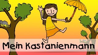 Mein Kastanienmann  Die besten Herbstlieder  Kinderlieder [upl. by Odnalra378]